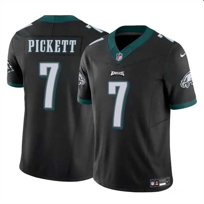 Men & Women & Youth Philadelphia Eagles #7 Kenny Pickett Black 2023 F.U.S.E Vapor Untouchable Limited Stitched Jersey,We sell and wholesale Men & Women & Youth Philadelphia Eagles #7 Kenny Pickett Black 2023 F.U.S.E Vapor Untouchable Limited Stitched Jersey on line form chian!